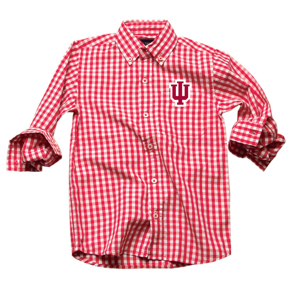Hoosiers Gingham Button Up
