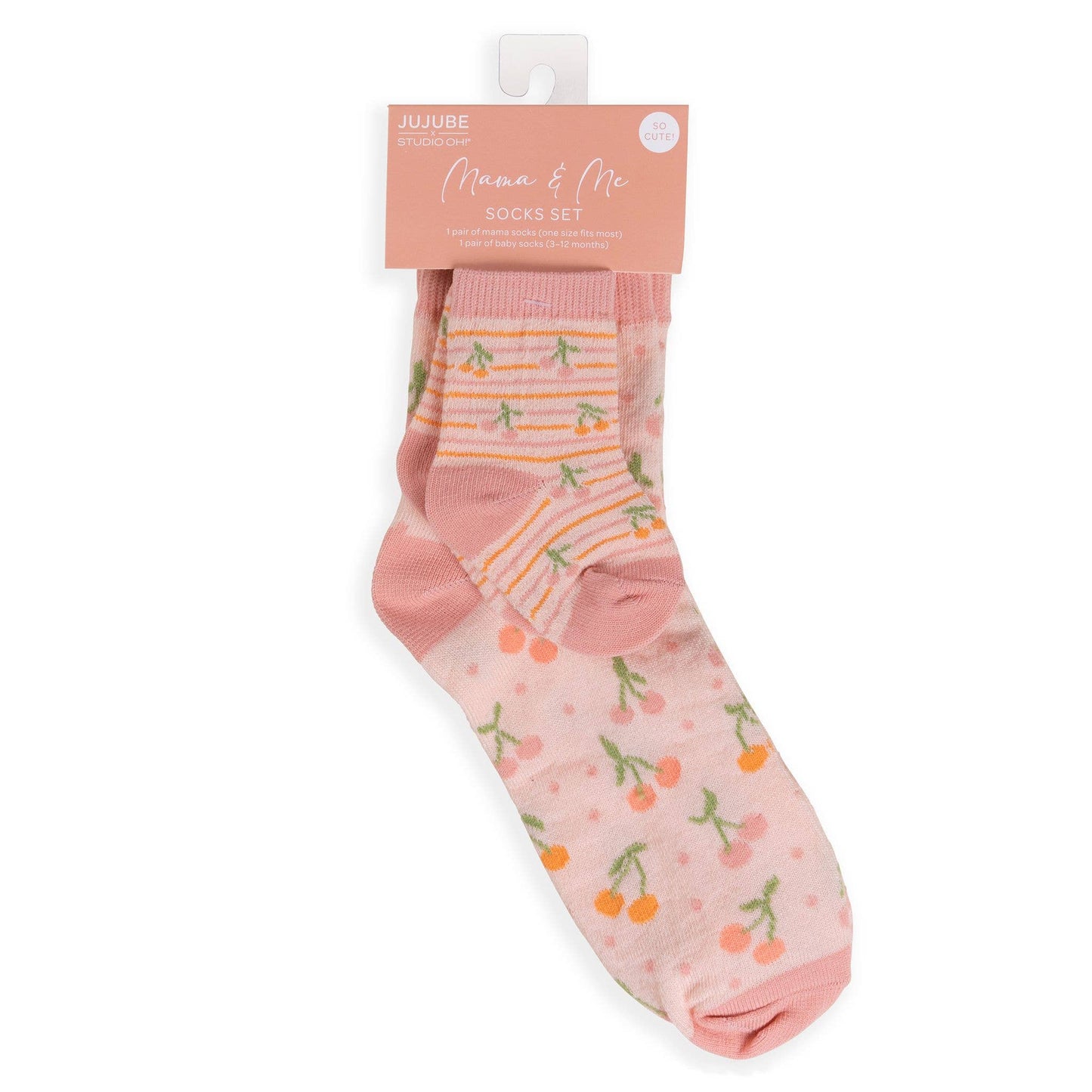 Mama & Me Socks Set | Cherry Cute