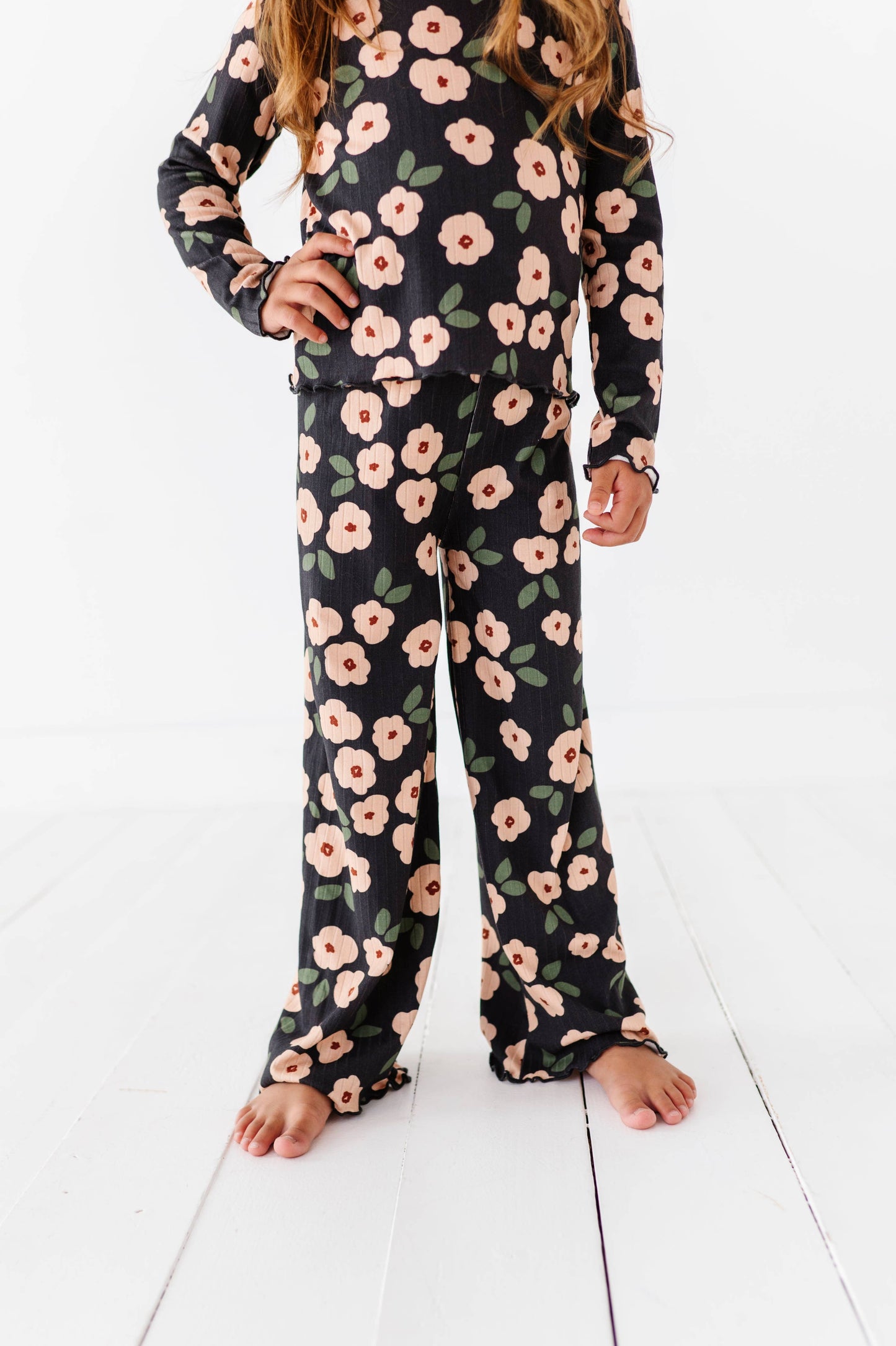 Floral Ribbed Set