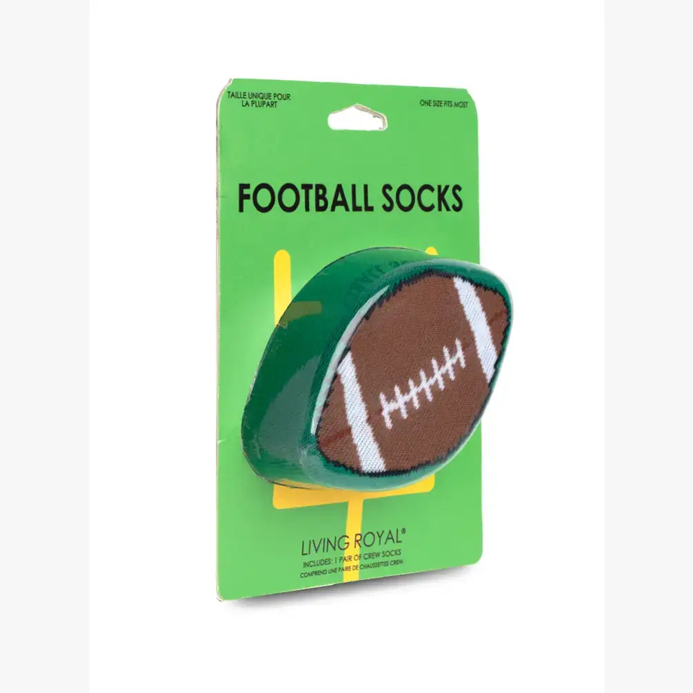 3D Packaged Crew Socks | Football