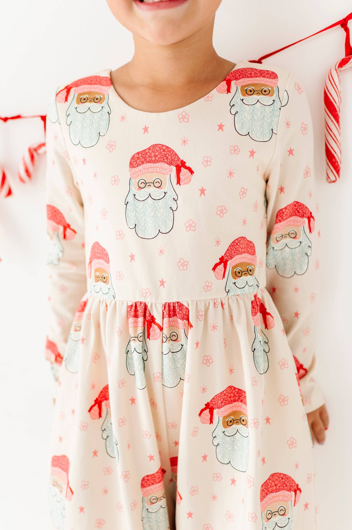 Pink Santa Romper