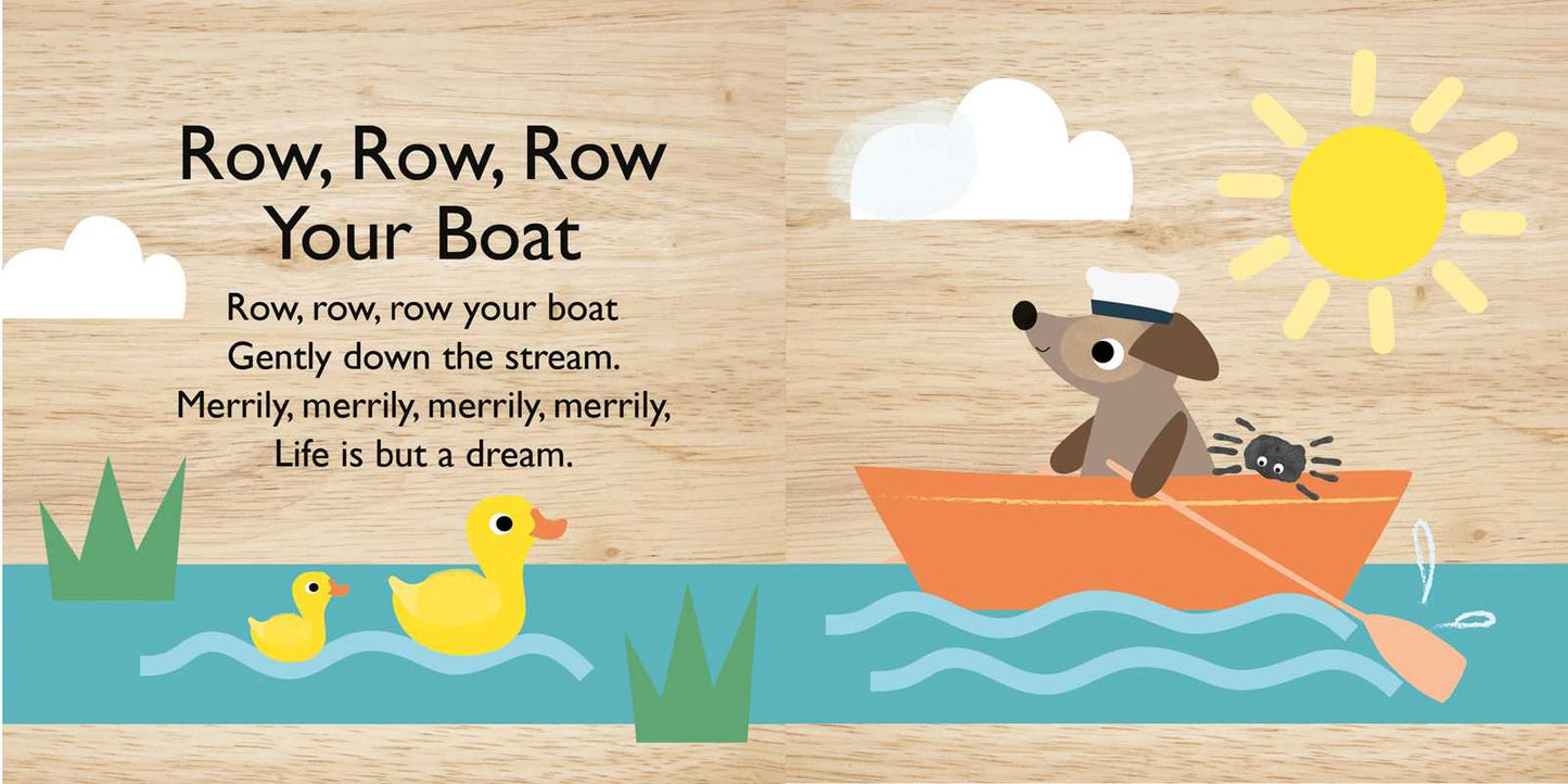 Touch and Trace Nursery Rhymes Bath Book & Baby Duck Set