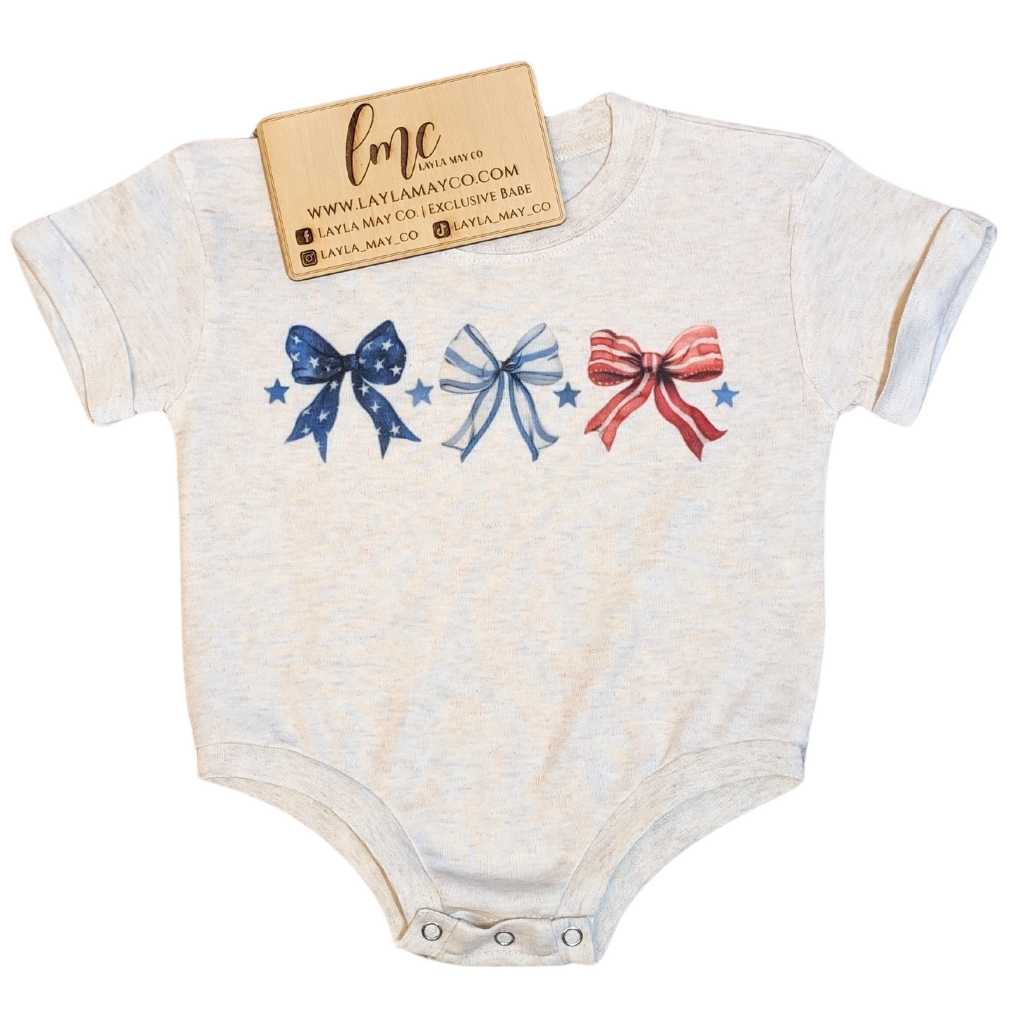 American Bows | Bubble Romper