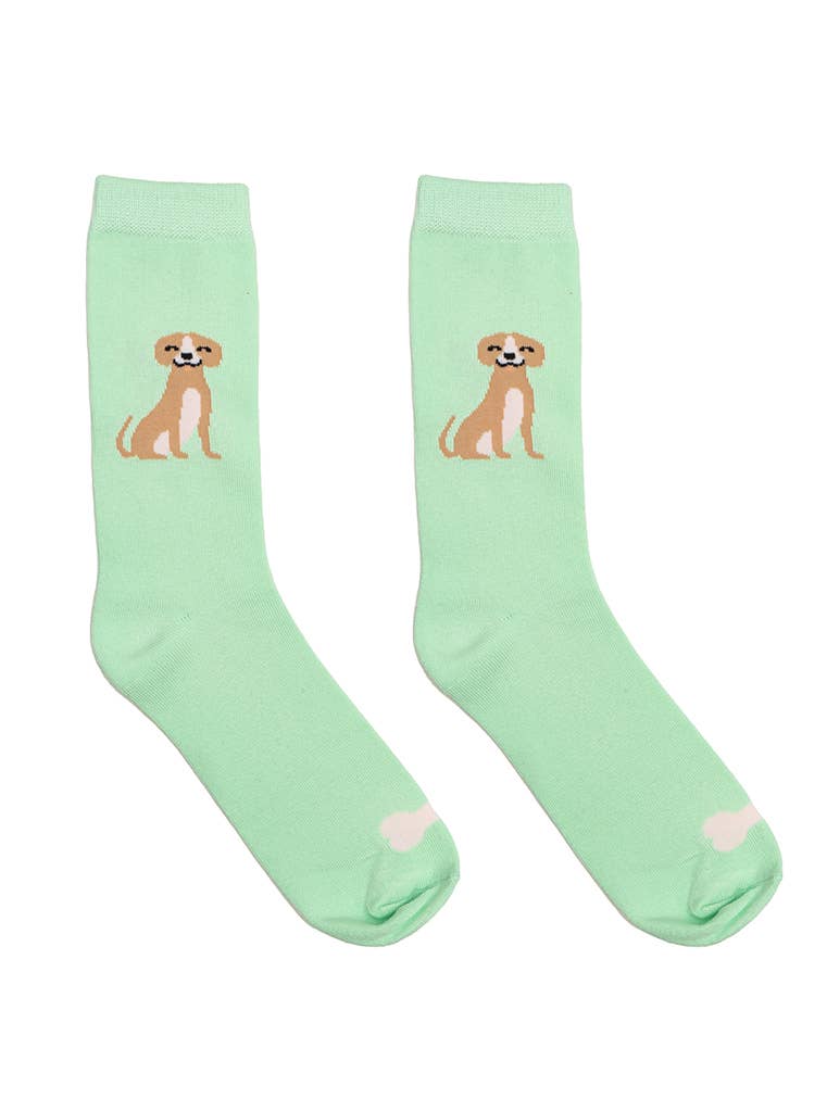 3D Packaged Crew Socks | Dog
