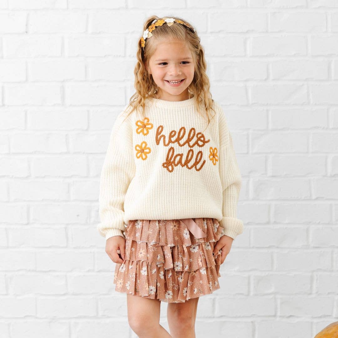 Fall Floral Tutu