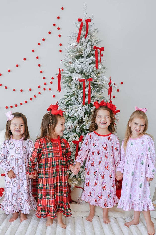 Ruffle Christmas Nightgown