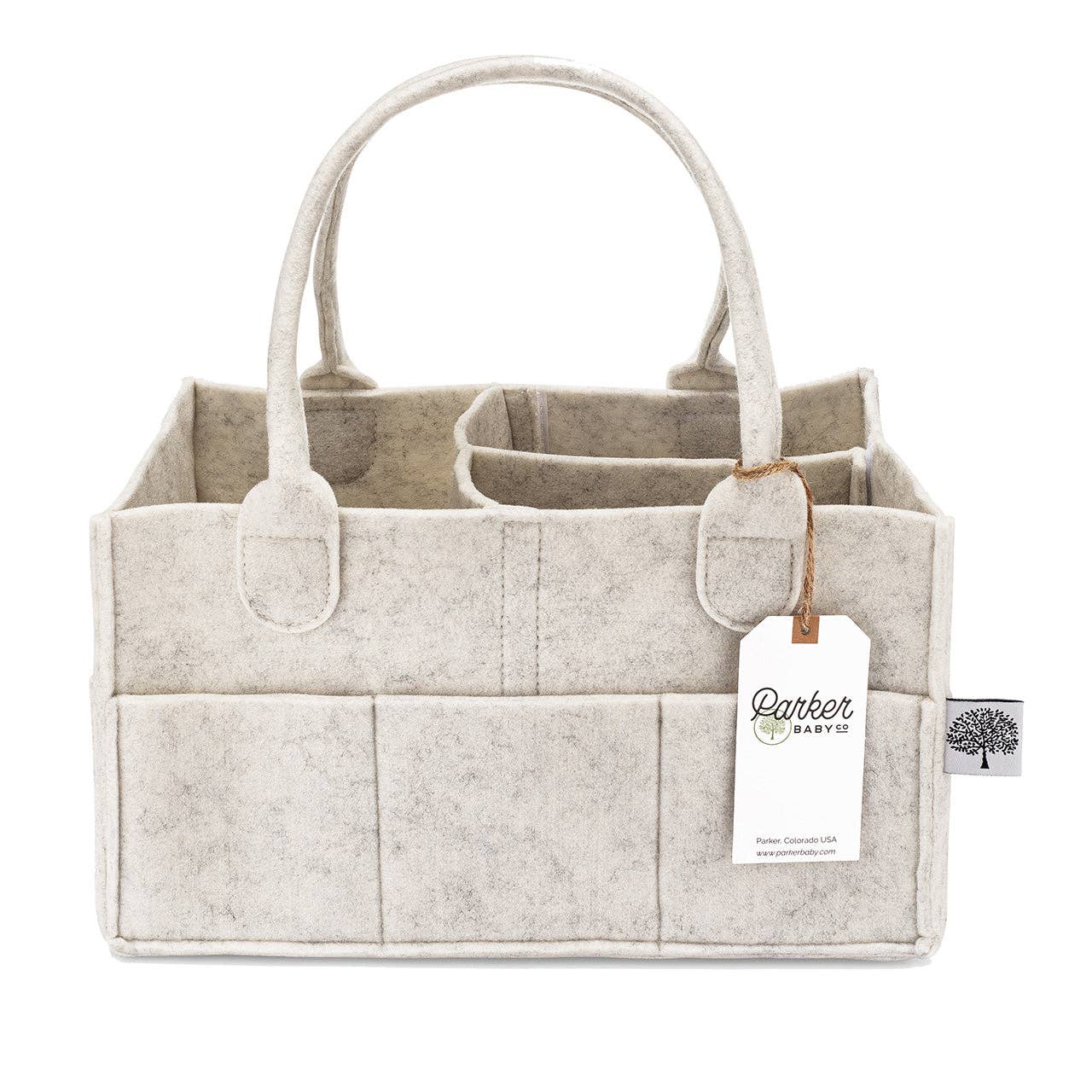 Diaper Caddy | White