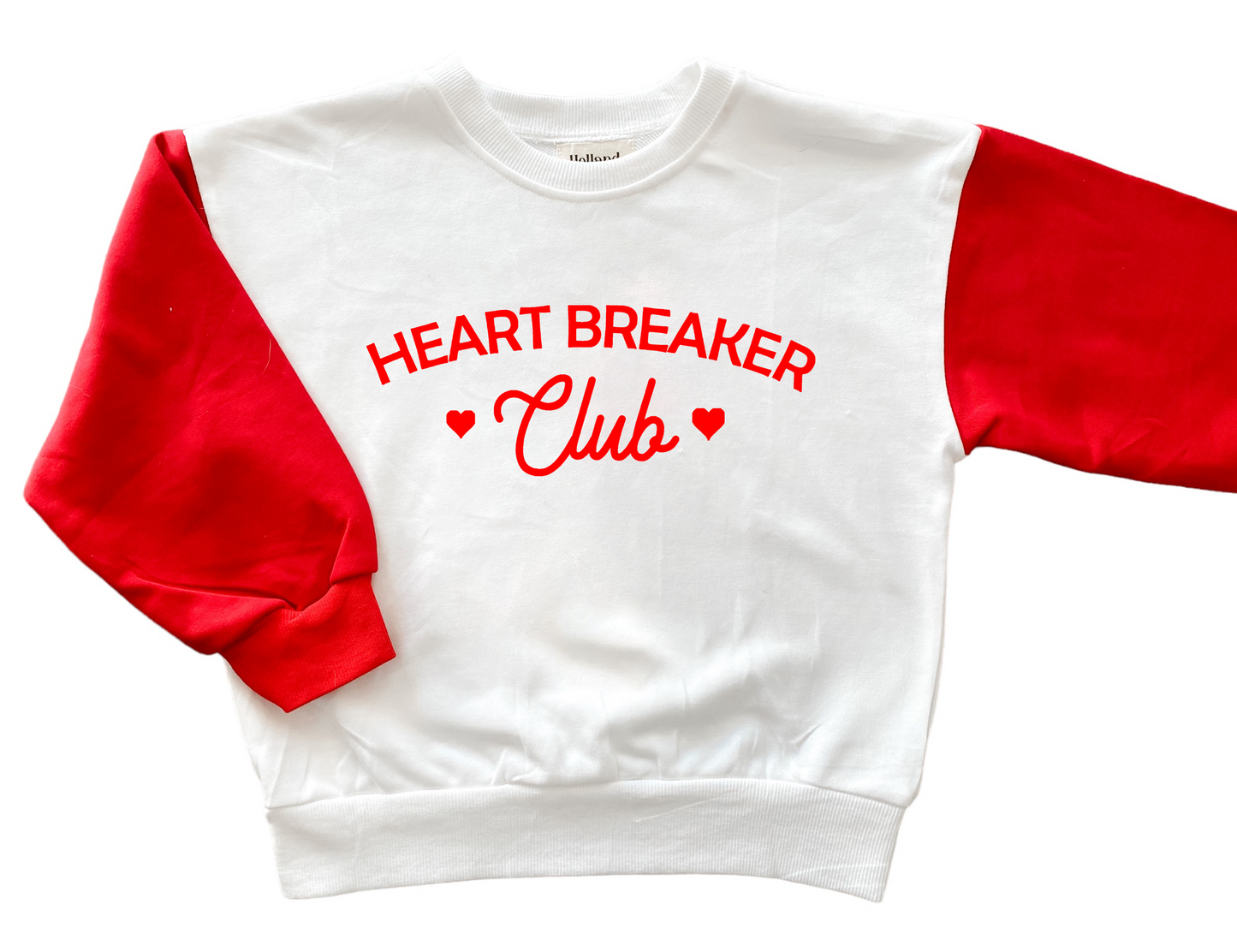 Heart Breaker Club Colorblock Sweater