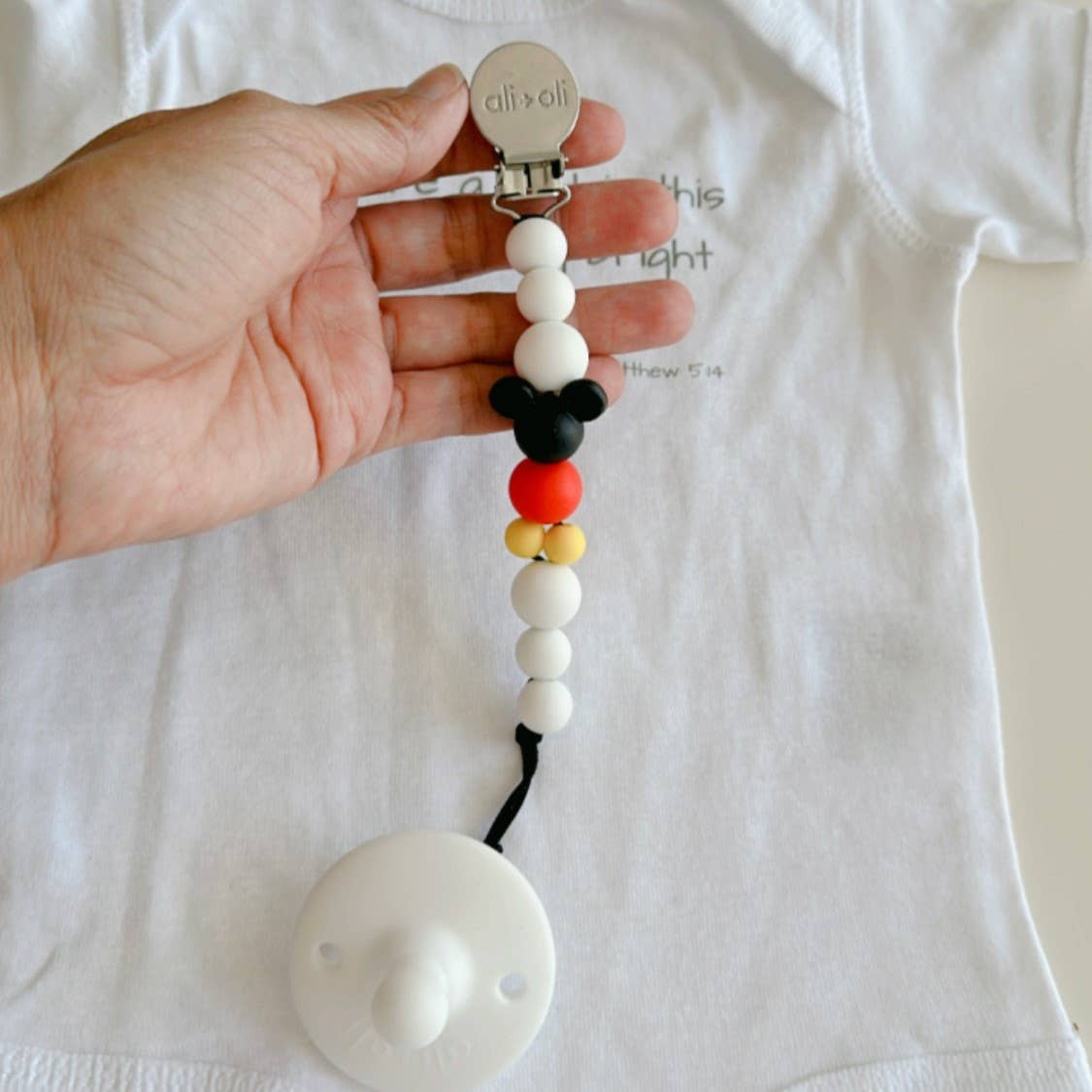 Pacifier Clip | Mouse