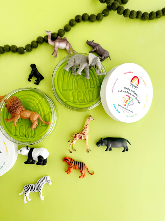 Wild Animal Hidden Surprise KidDough