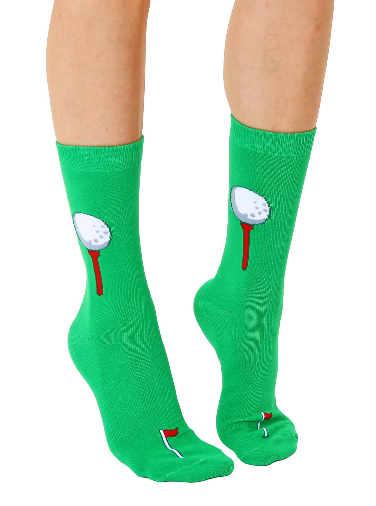 3D Packaged Crew Socks | Golf