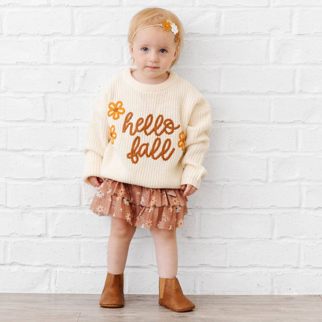 Fall Floral Tutu