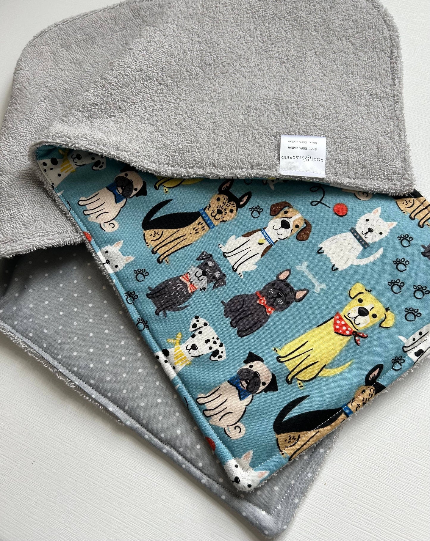 Burp Cloth Set | Dapper Dogs
