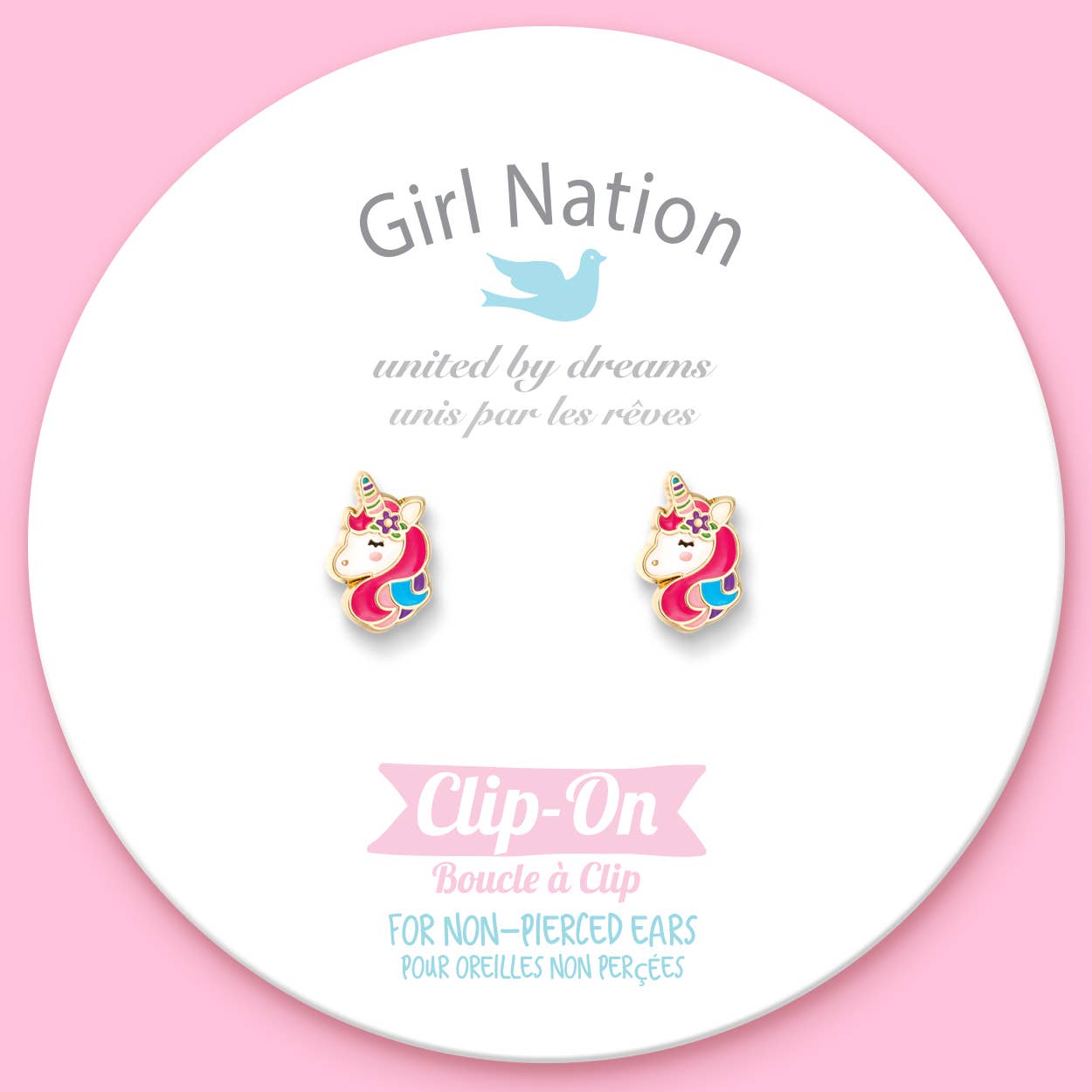 Unicorn Dreams Clip-on Earrings
