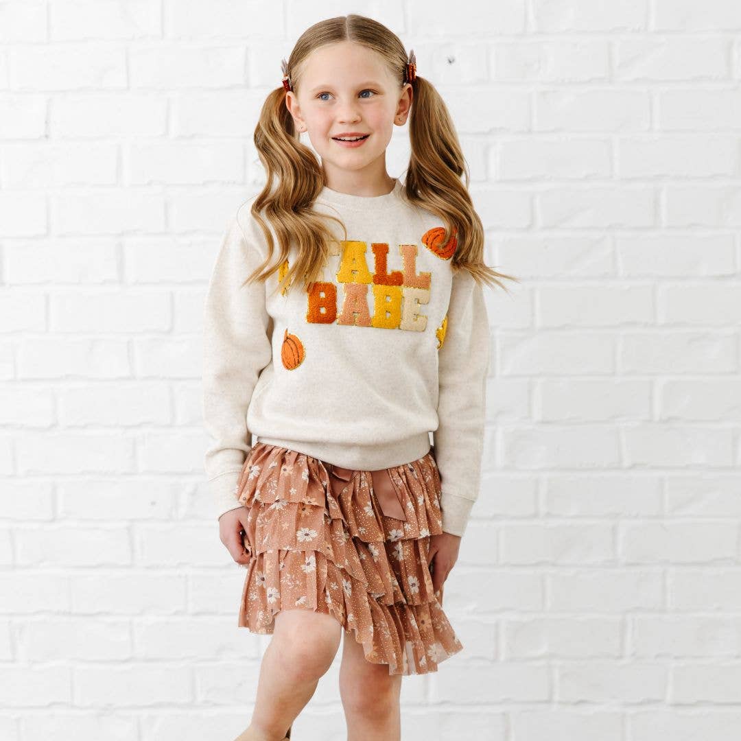 Fall Floral Tutu