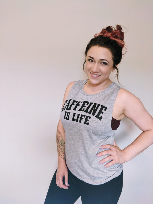 Caffeine Is Life Tank