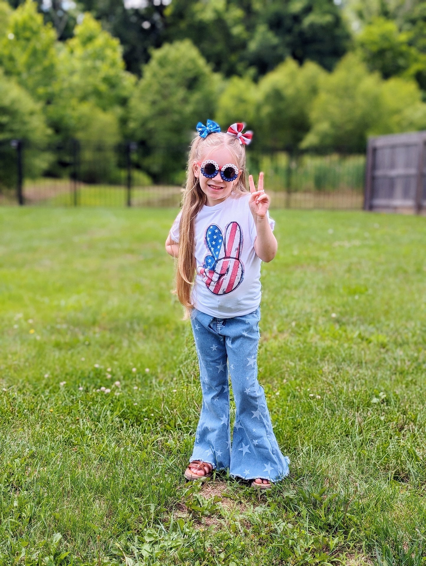 Stars Flare Jeans