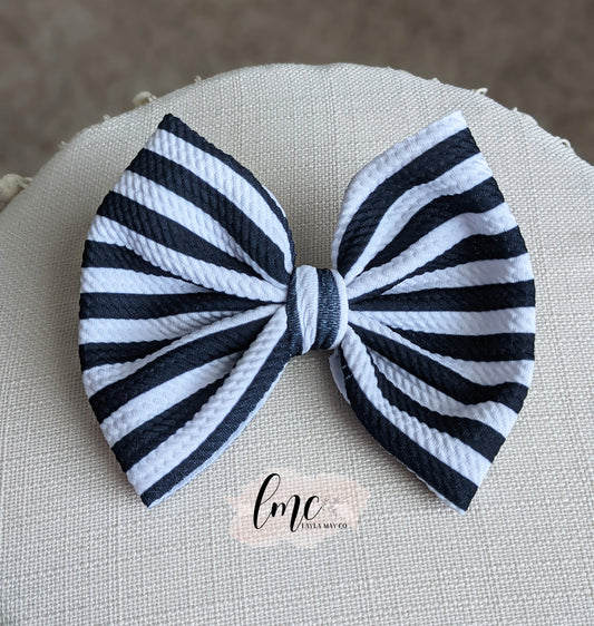 Black + White Stripes