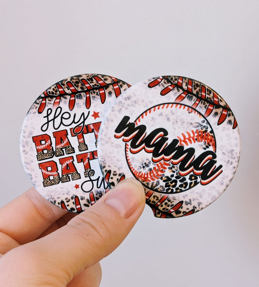 Baseball Mom Car Coasters