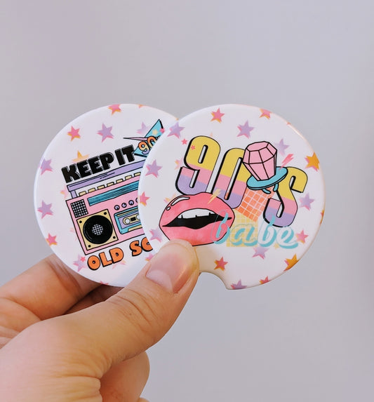 90's Car Coasters