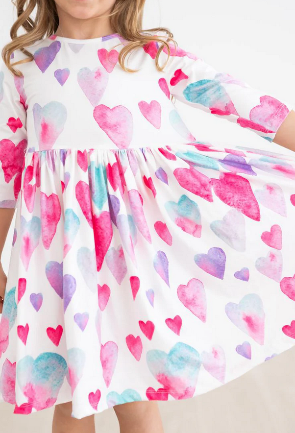 Light Hearted Pocket Twirl Dress