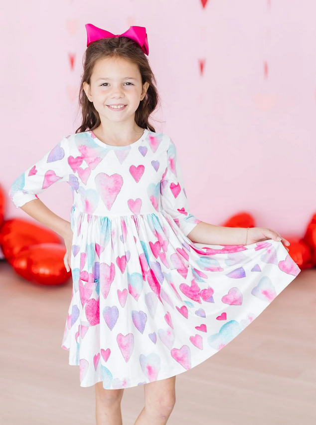 Light Hearted Pocket Twirl Dress