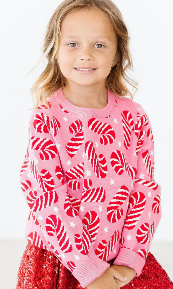 Candy Cane Sweater