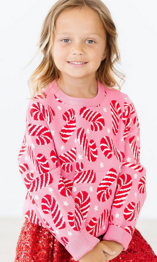 Candy Cane Sweater