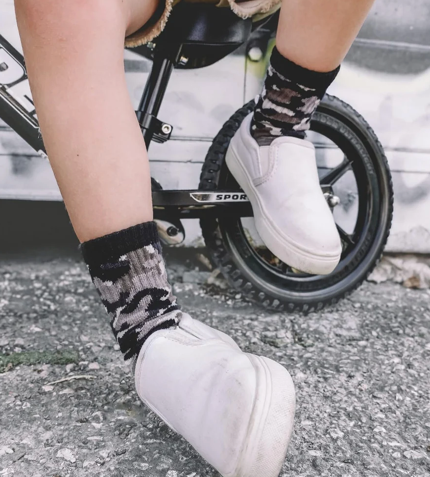 Blackout Camo Socks