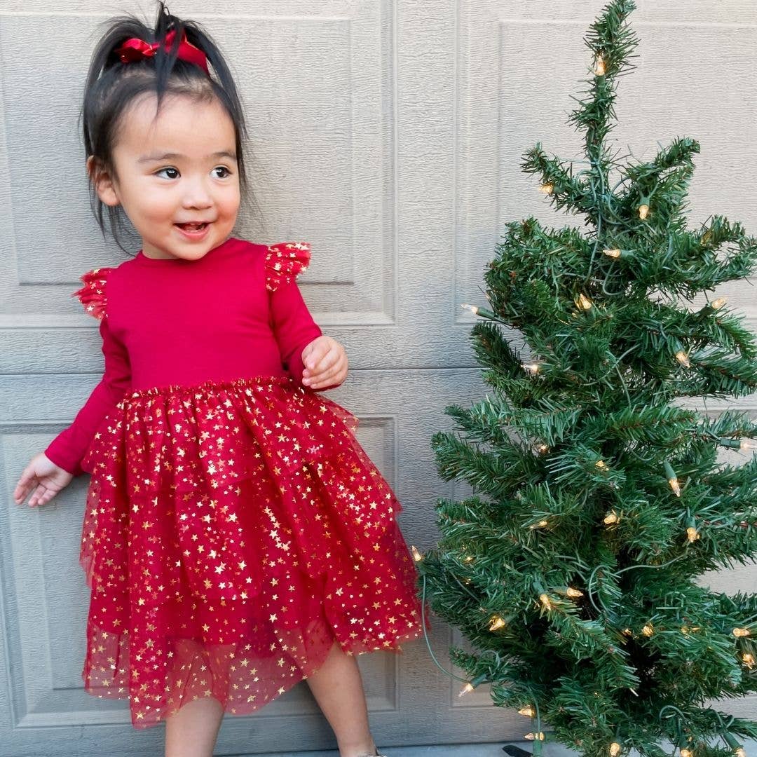 Scarlett Coquette Christmas Bow Clip
