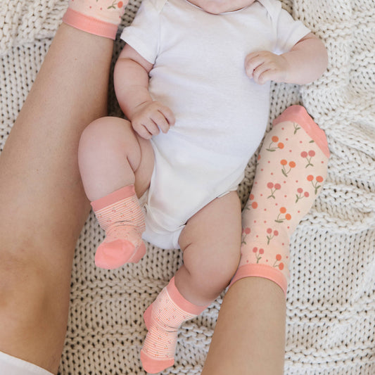 Mama & Me Socks Set | Cherry Cute