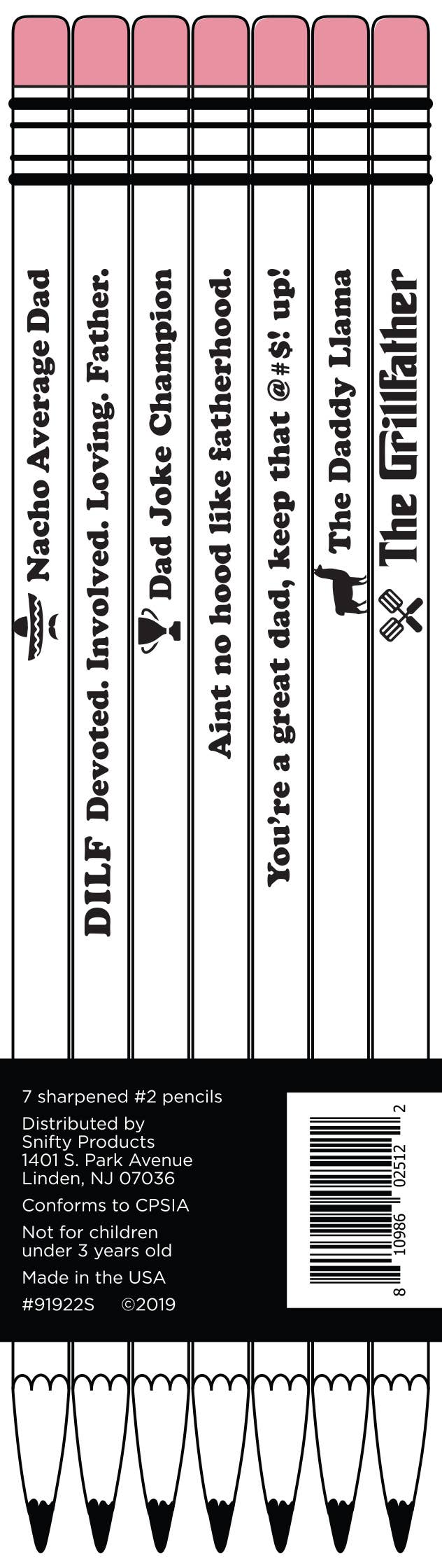 Best Dad Ever Pencil Set