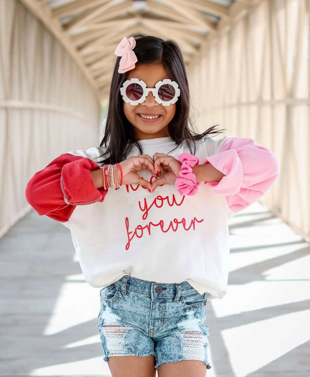 Heart You Forever Colorblock Sweater