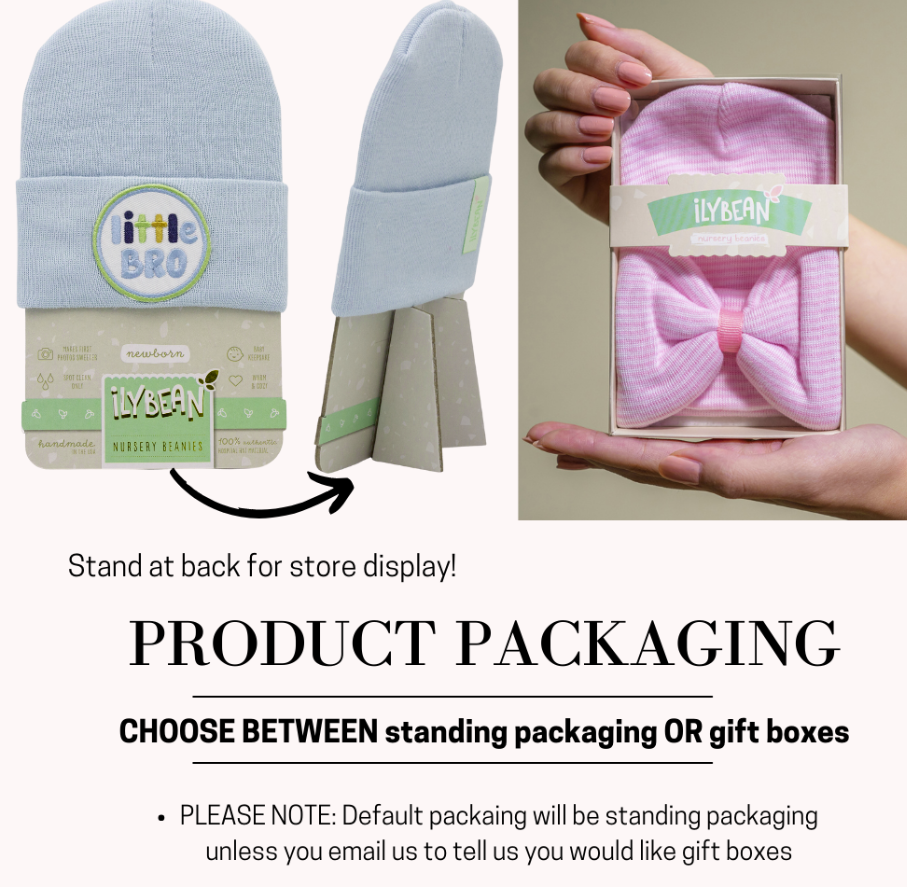 Little Sis Newborn Bow Hat