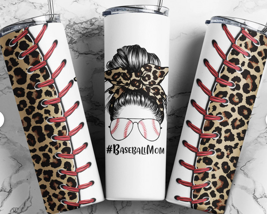 Baseball Mom Tumbler