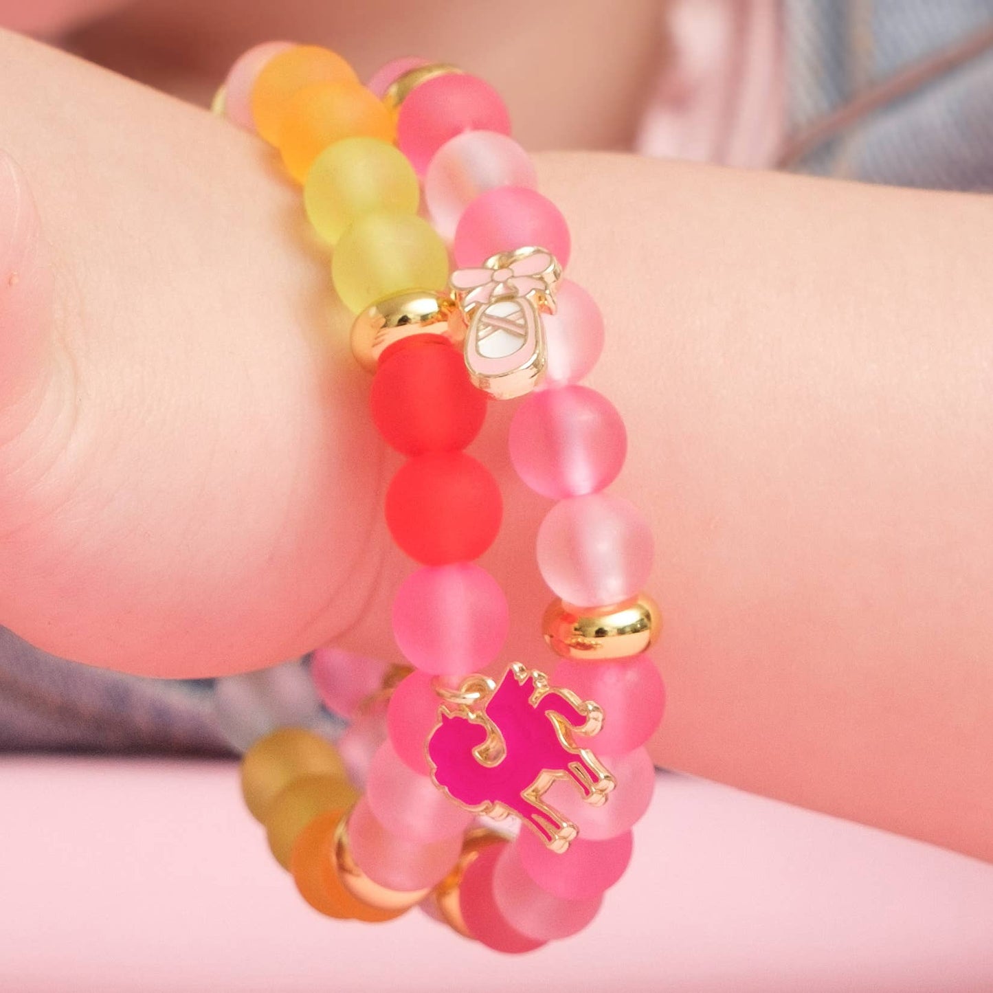 Color Me Happy Rainbow Unicorn Bracelet