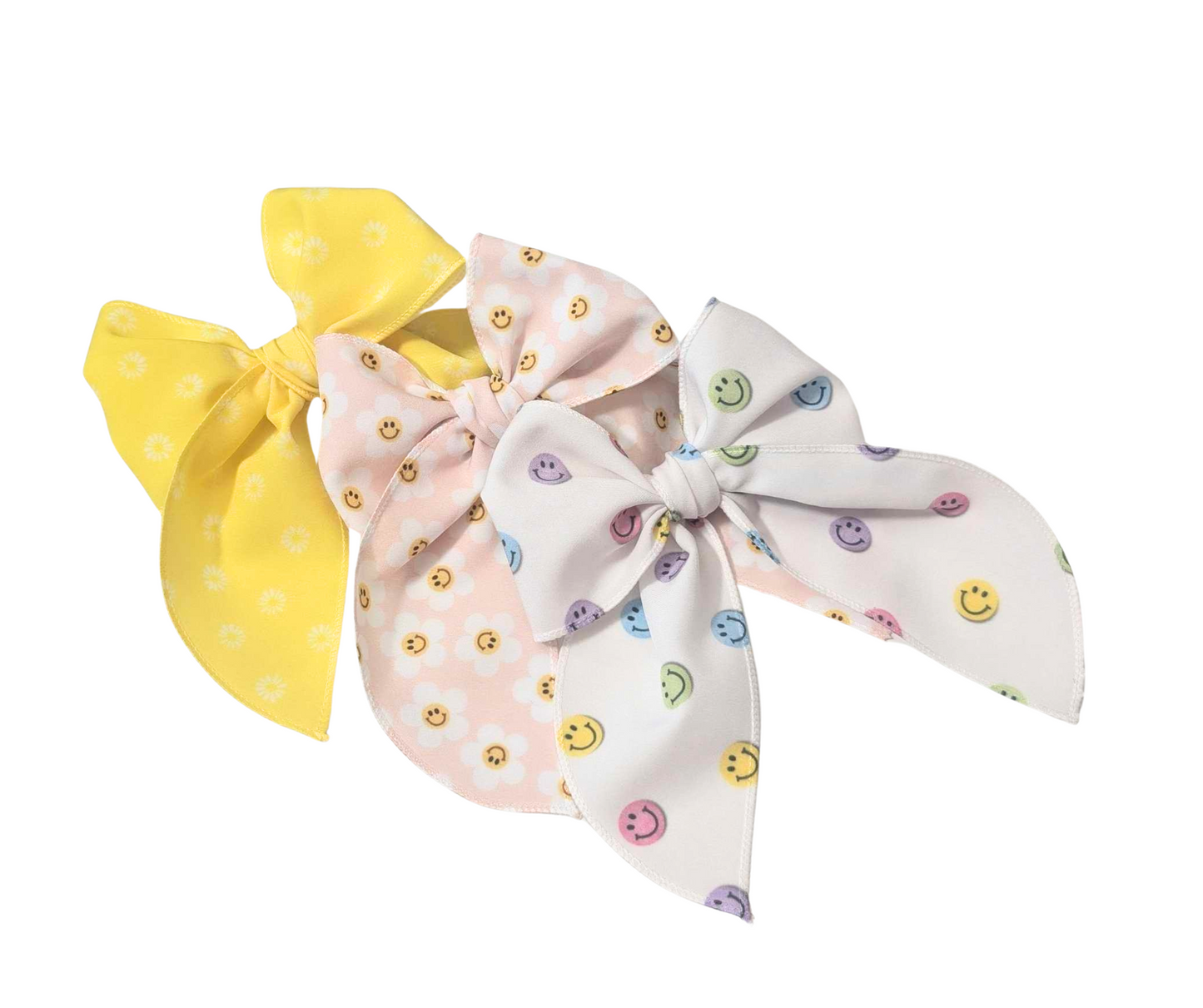 Yellow Daisy Bow