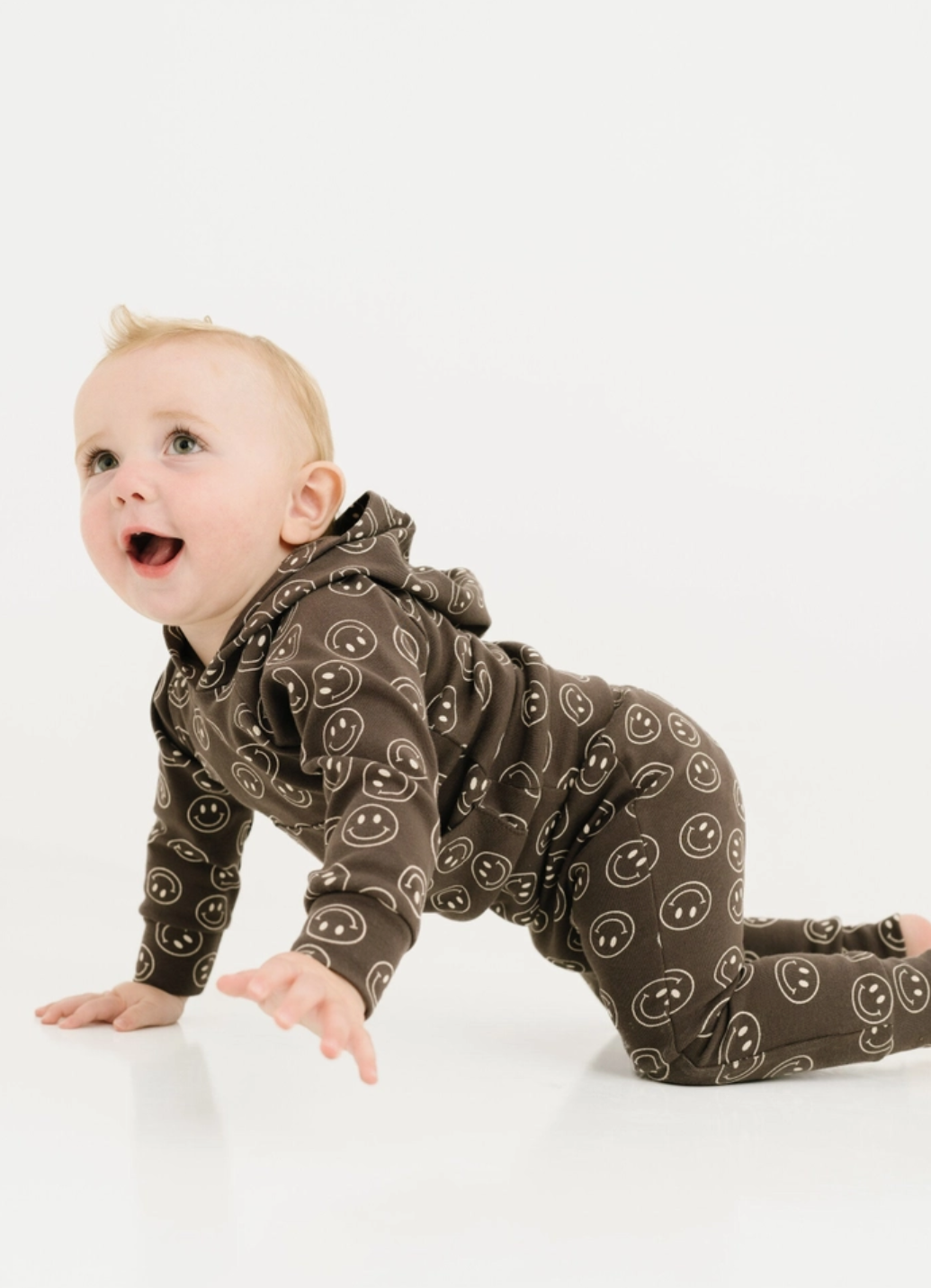 Midnight Smiley Hoodie Set