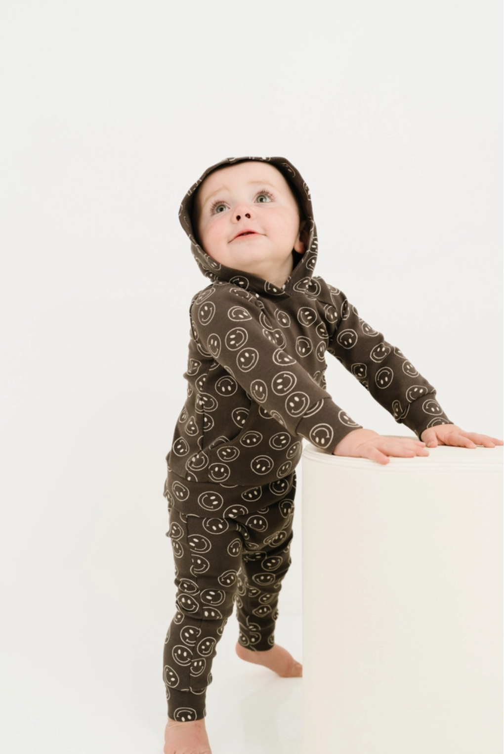 Midnight Smiley Hoodie Set