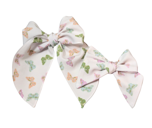 Spring Butterflies Bow