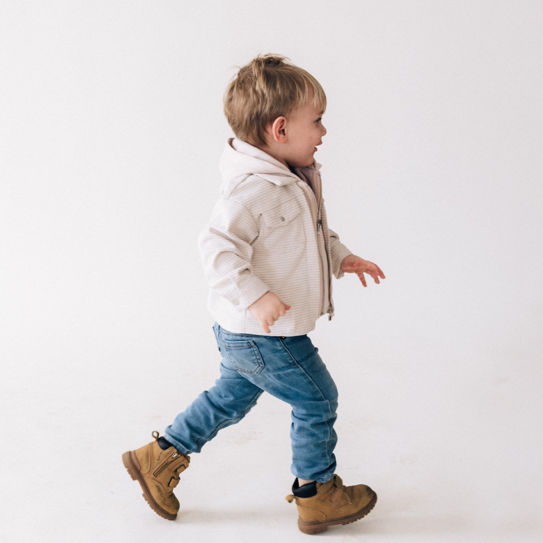 Khaki Hooded Jacket | Child