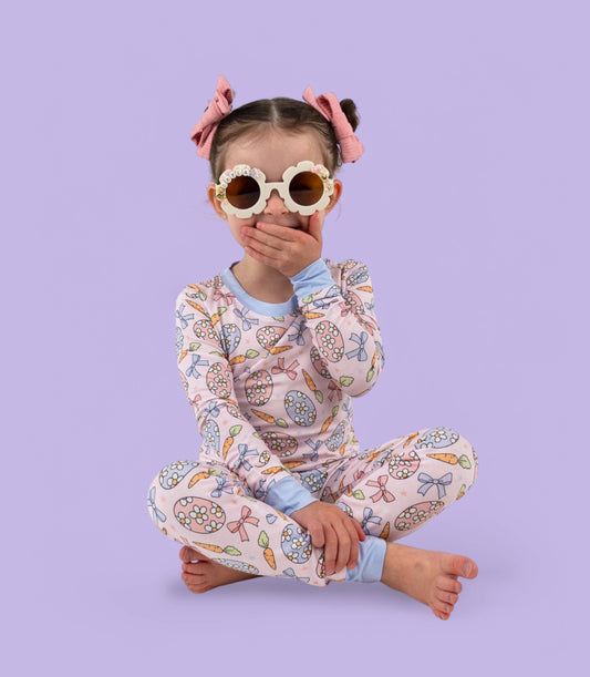 Easter Daisy Bamboo Set