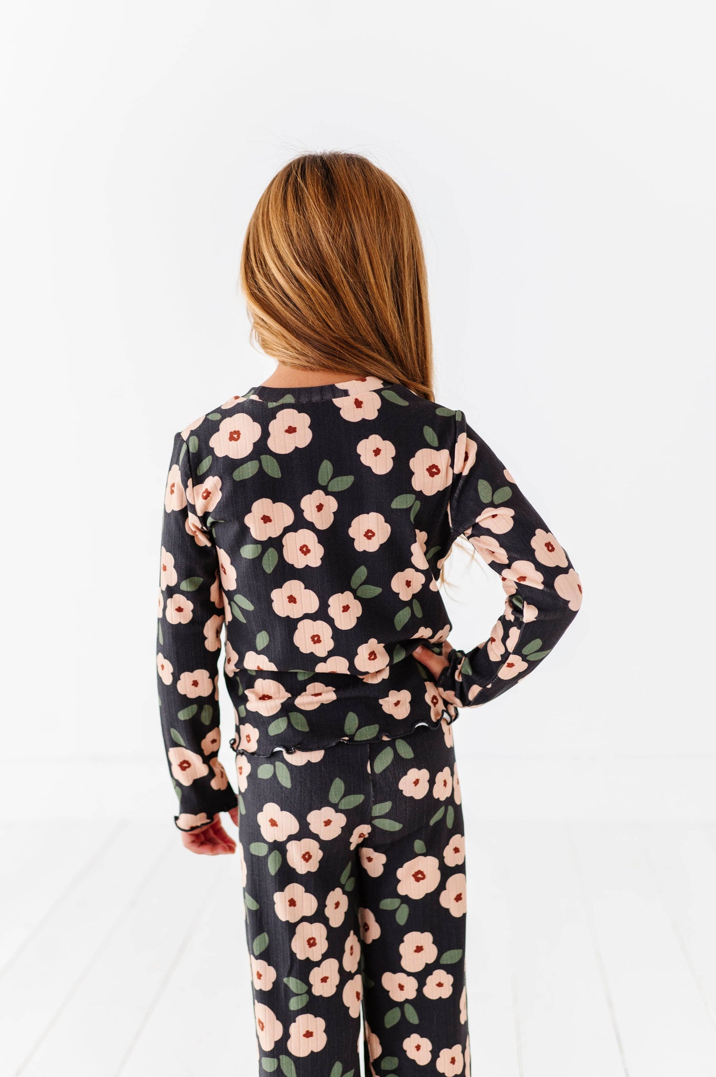 Floral Ribbed Set