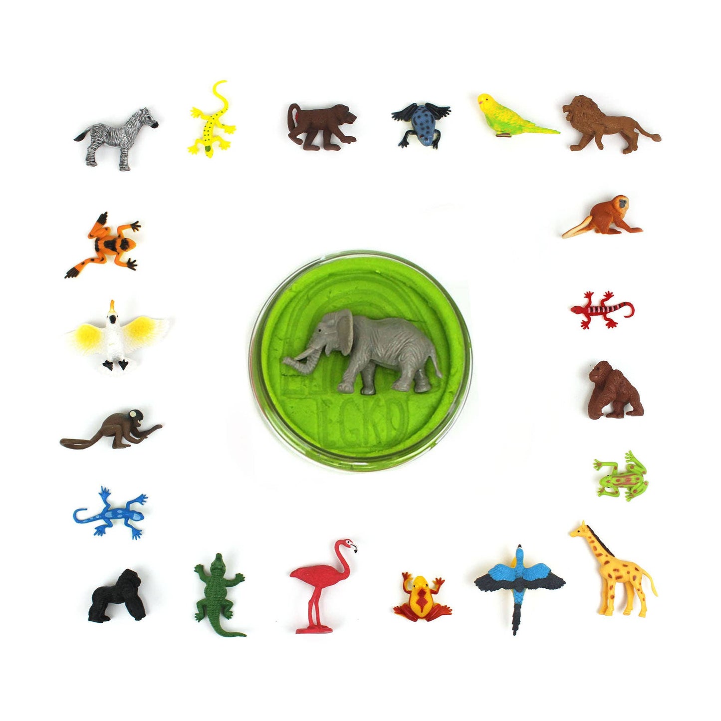 Wild Animal Hidden Surprise KidDough