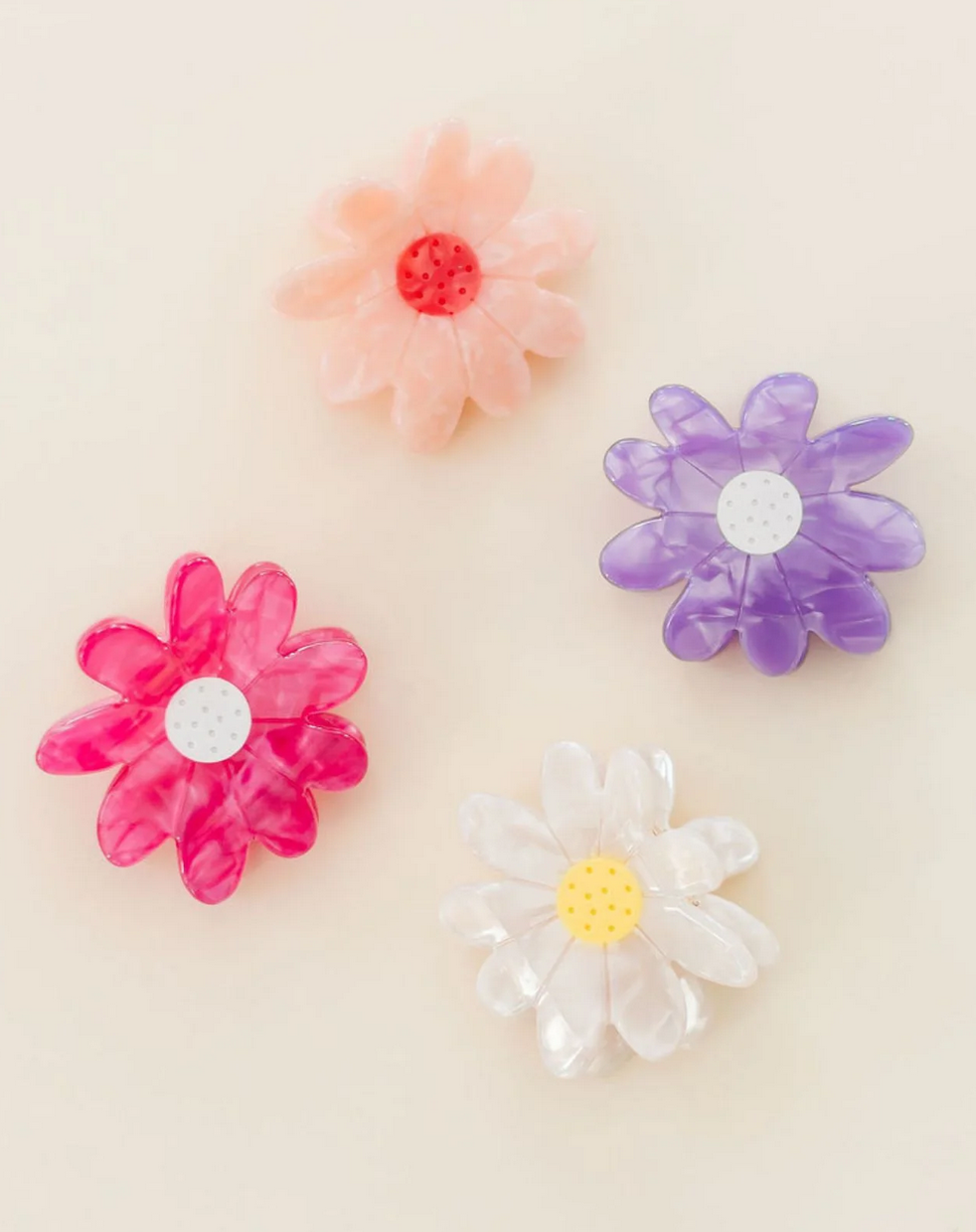 Daisy Hair Claw Clip