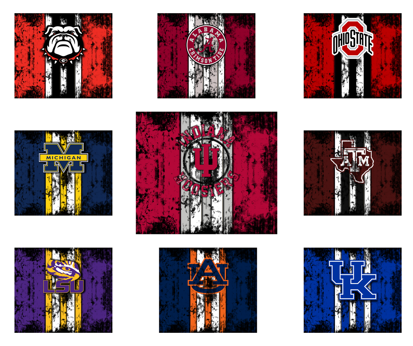 University Tumbler | Grunge