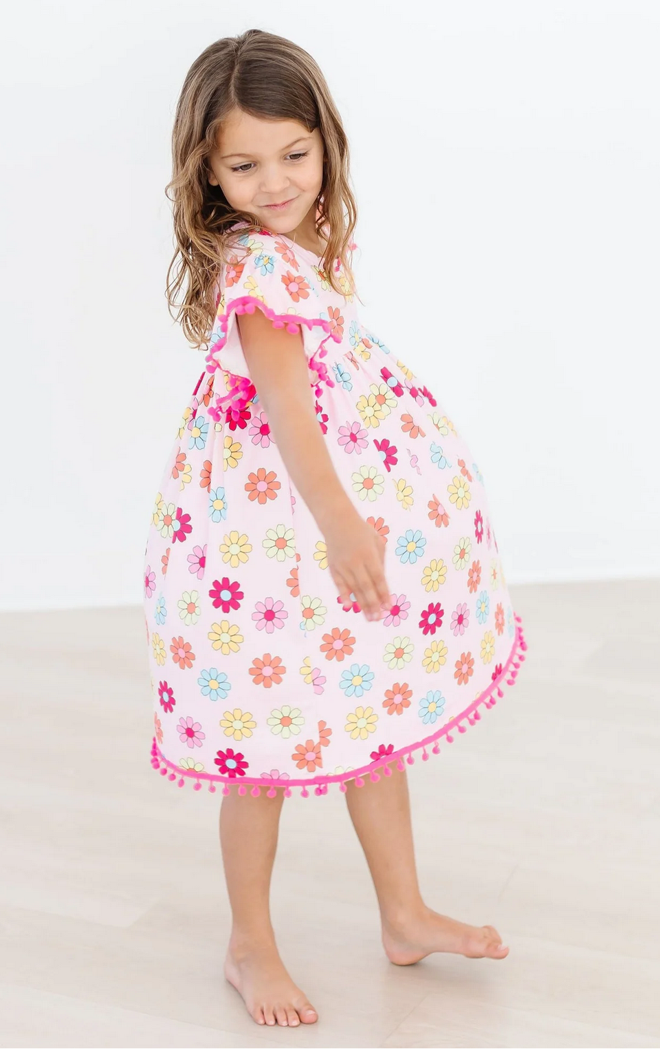 Cool Vibes Pom Pom Dress