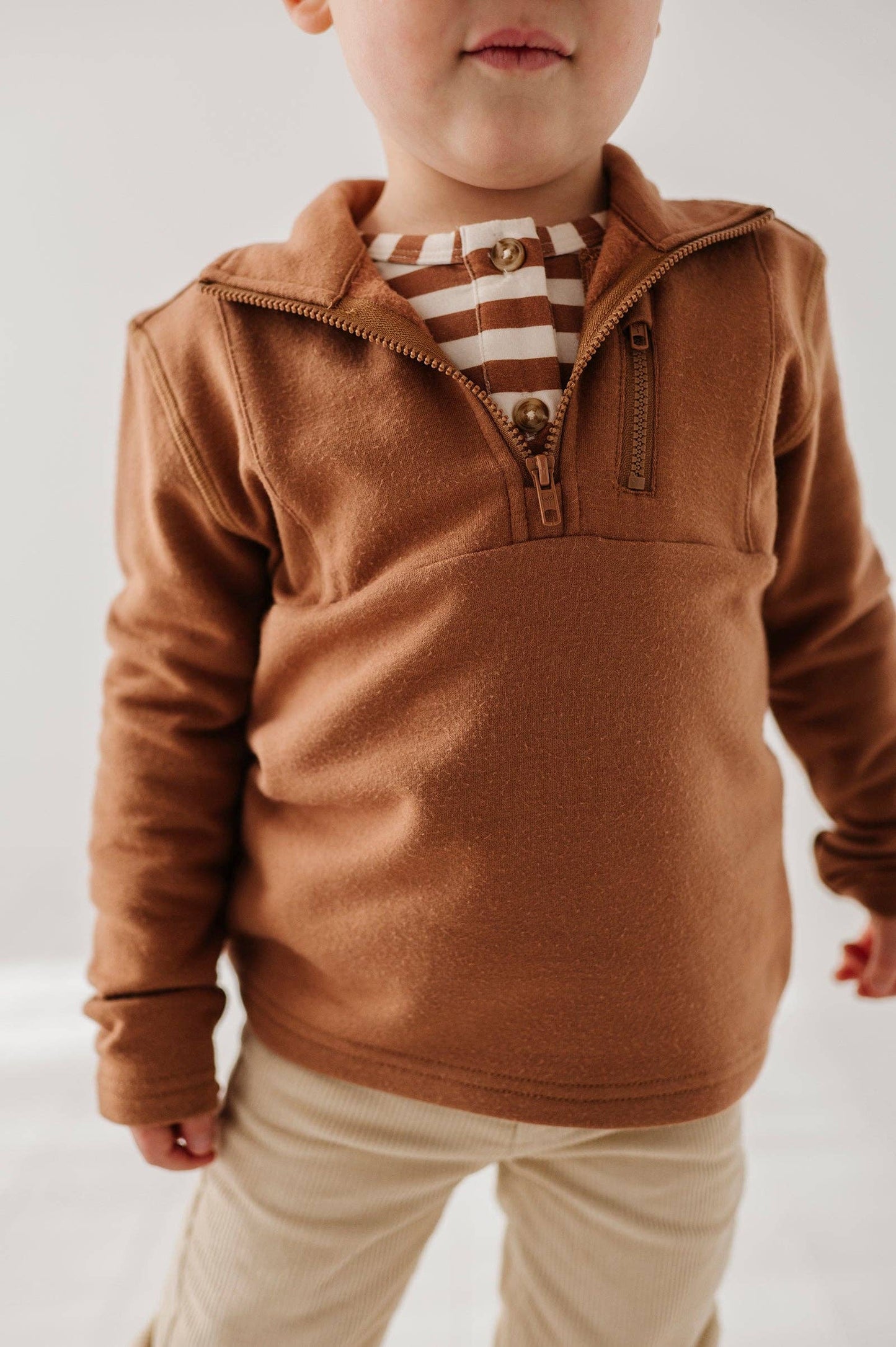Fleece Zip Sweatshirt