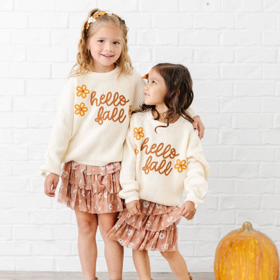 Fall Floral Tutu
