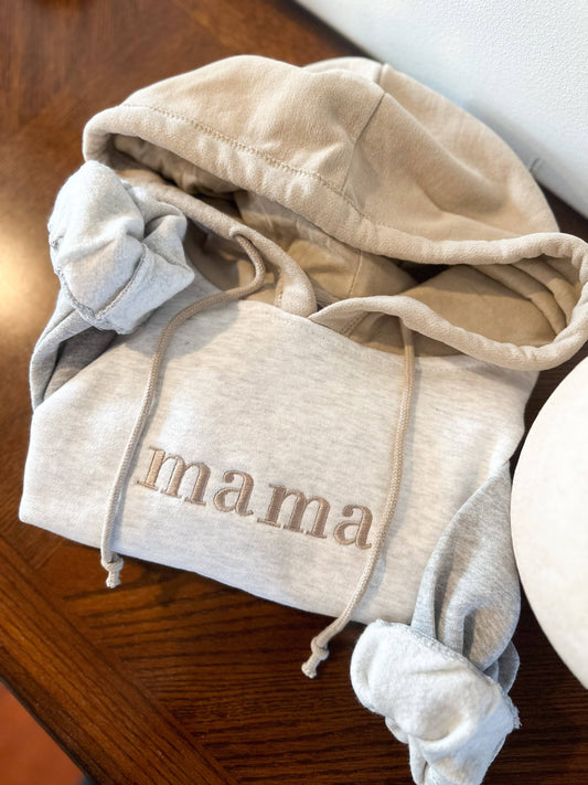 Mama Colorblock Hoodie